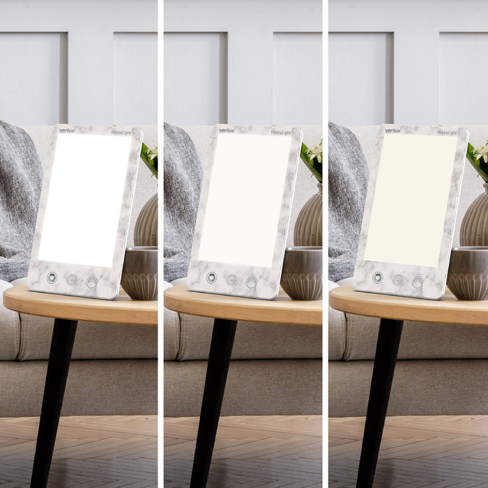 Verilux Happylight Luxe Light Therapy Lamp - Marble