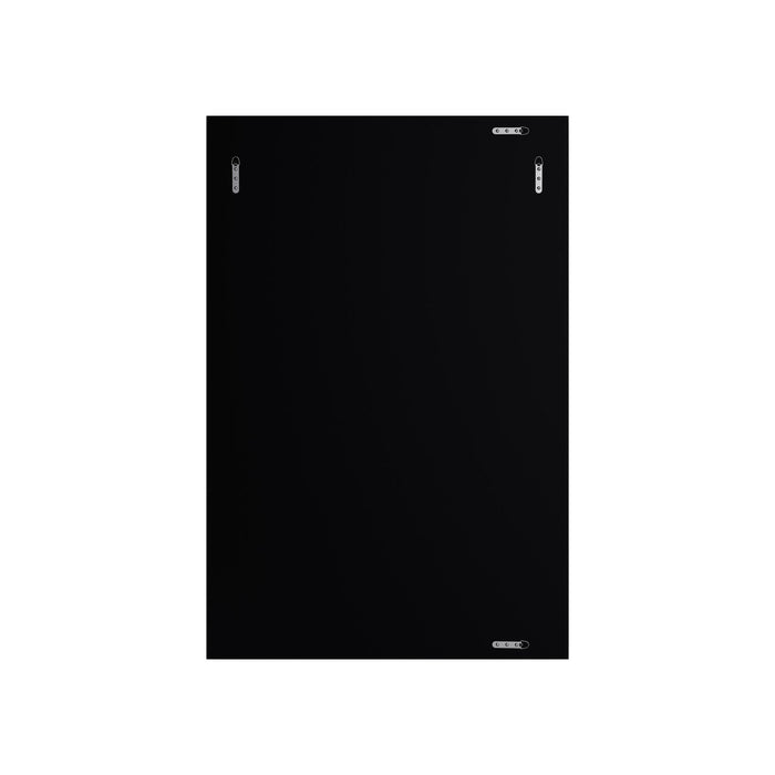Clamp 24 Inch All-Glass Rectangular Mirror In Chrome 
