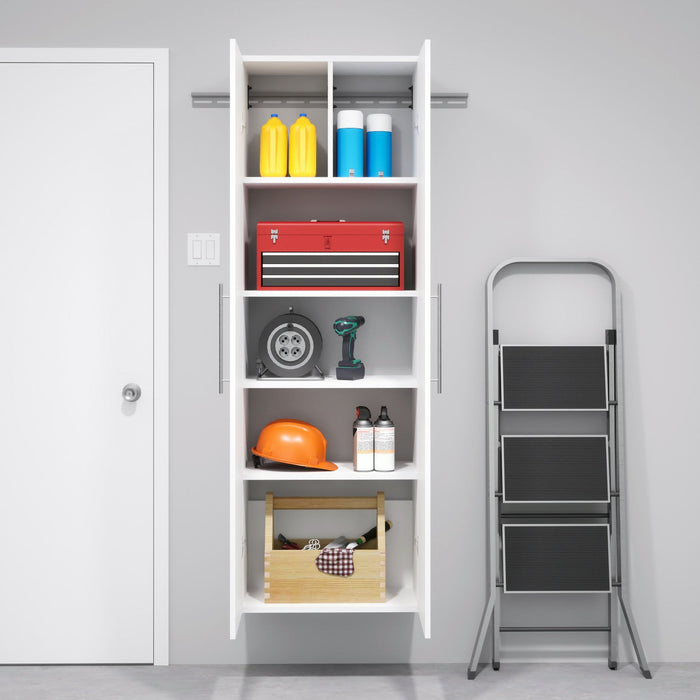Hangups 4-shelf Garage Storage Cabinet - White 