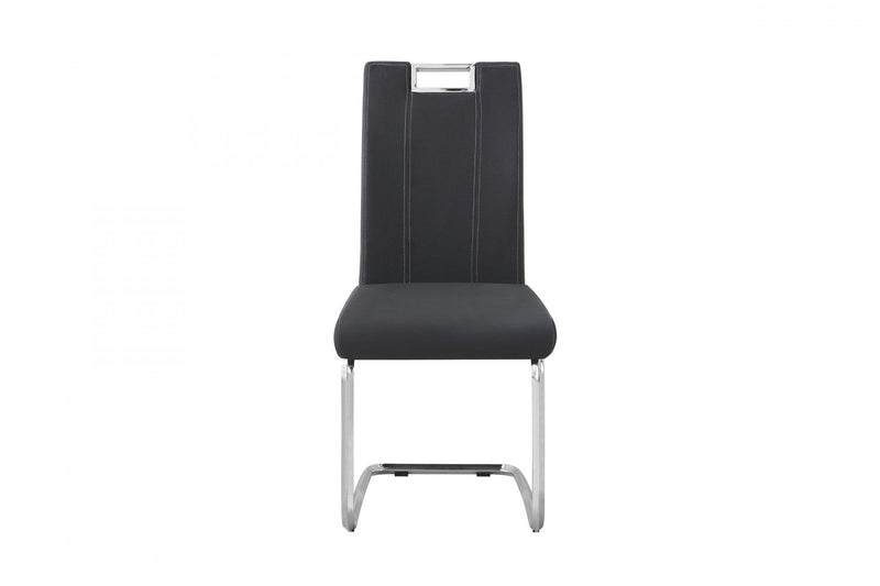 Paladin Dining Chair Grey Fabric (set Of 2) 