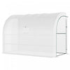 Outsunny 10' X 5' X 7' Outdoor Walk-in Wall Greenhouse With Windows And Doors & 3 Tiered 6 Wire Shel