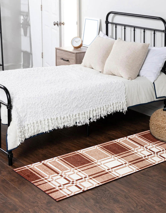 Roma Copper Machine Washable Area Rug - 2'6\" x 8'0\"