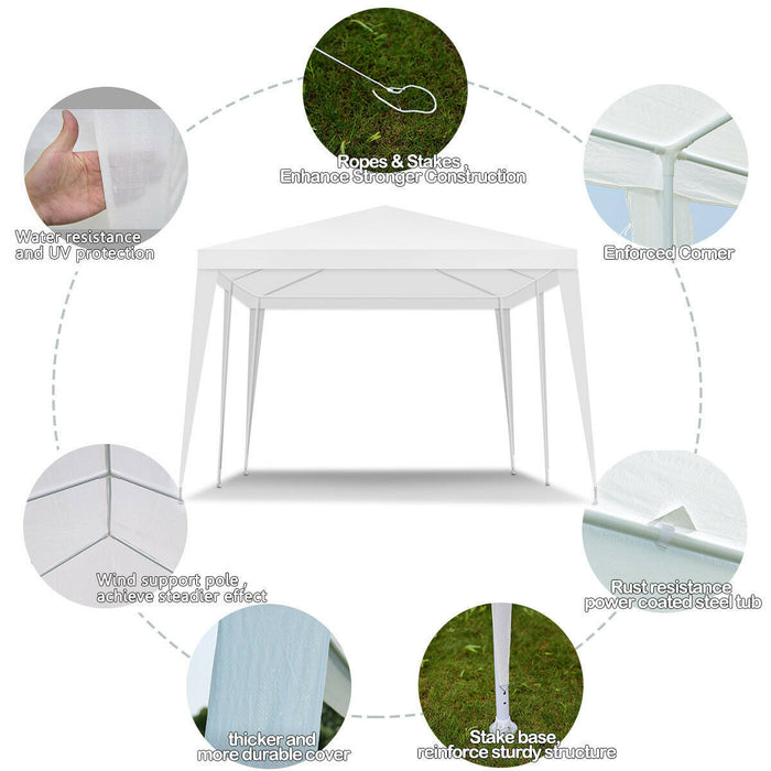 Costway 10'x20'canopy Party Wedding Tent Heavy Duty Gazebo Pavilion Cater Event Outdoor