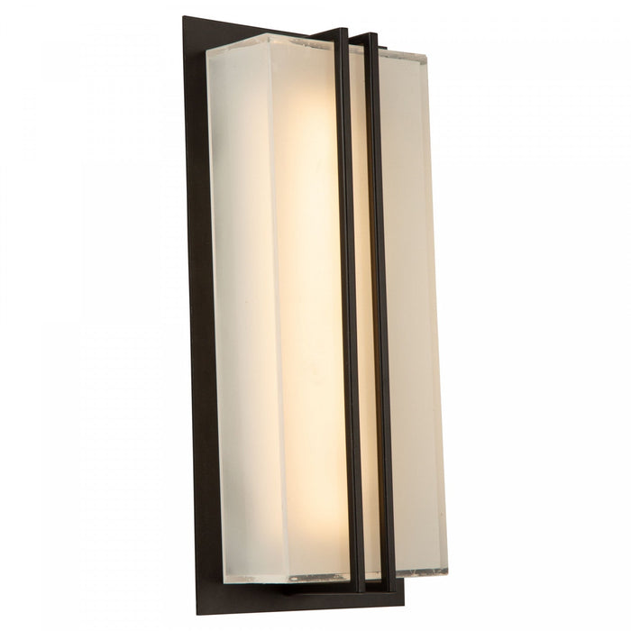 Sausalito 15 W LED Black Outdoor Wall Light I 