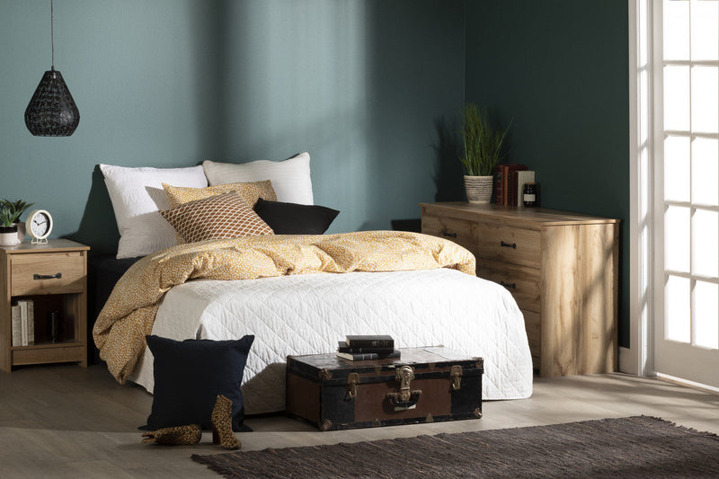 Tassio 6-drawer Dresser - Nordik Oak 