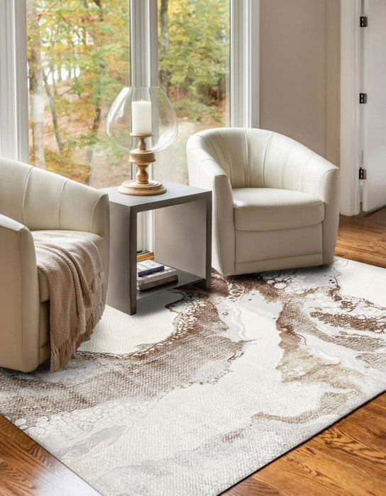 Bloom Tan Rug 5'0\" x 8'0\" 