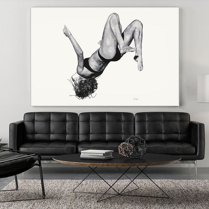 \"Tricia\" Giant Art 84x54 Wall Art