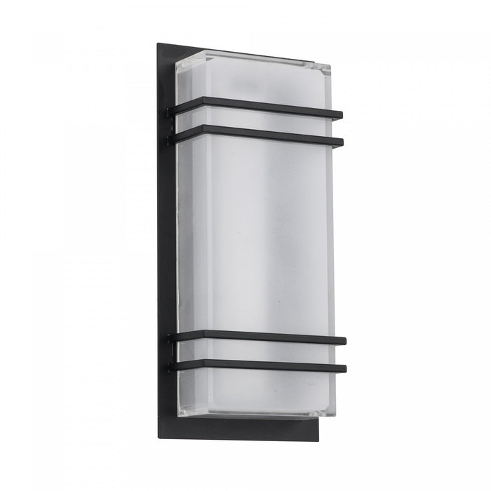 Sausalito 15 W LED Black Outdoor Wall Light II 