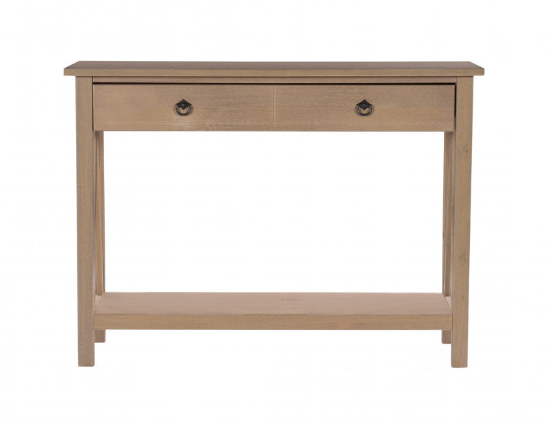 Titian Console Sofa Table - Driftwood