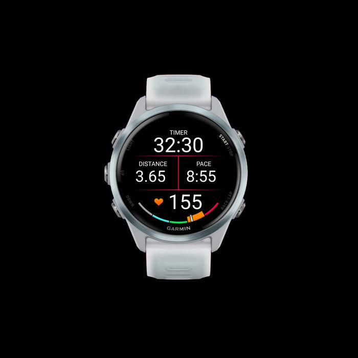 Garmin Forerunner 570 Smartwatch 42mm, Amoled, Cloud Blue Aluminum, Whitestone/blue, Gps Running Tracker, Fitness, 10-day Battery