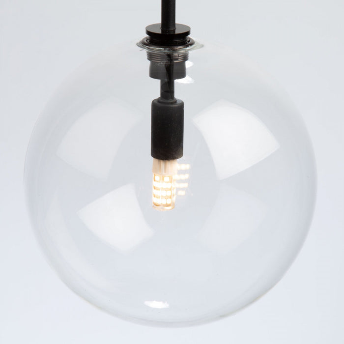 Pinpoint 1-Light Black Pendant 