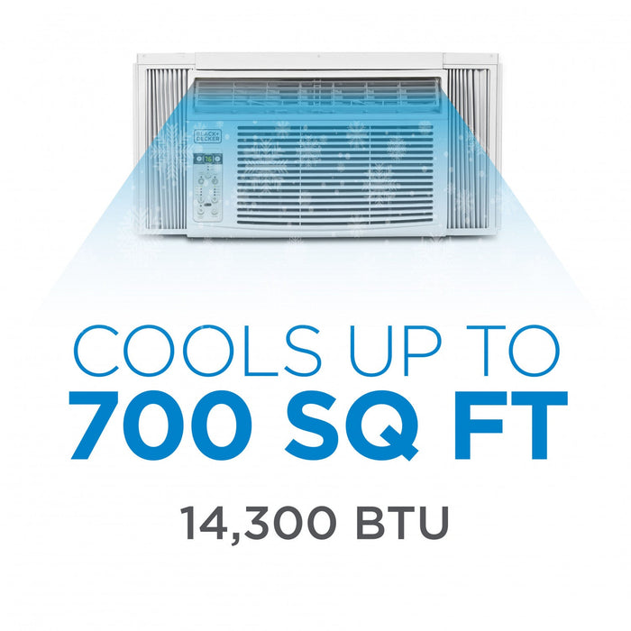 Black+Decker 14,300 BTU Window Air Conditioner - BD145WT6 