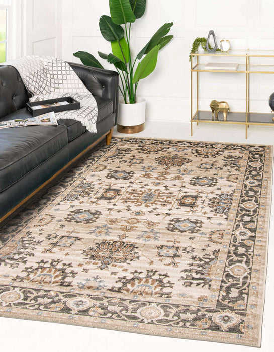 Gloria Ivory Area Rug - 5'0\" X 8'0\"   