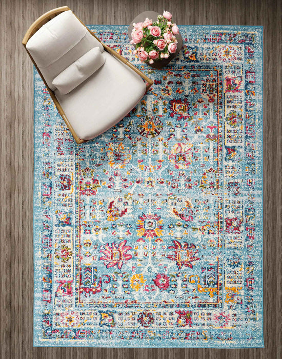 Jasmine Blue Rug 5'0\" x 8'0\" 