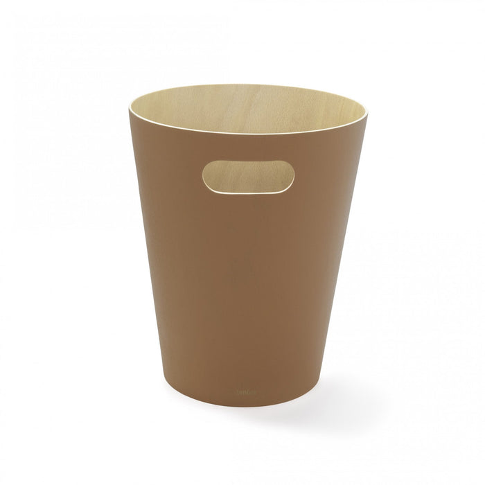 Umbra Woodrow Garbage Bin Trash Can - Sierra