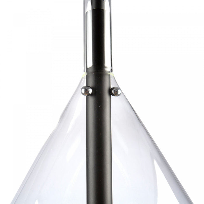 Conic 3-Light Black Pendant 