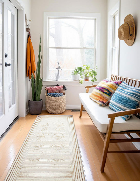 Ramona Tan Rug 2'8\" x 8'2\" 