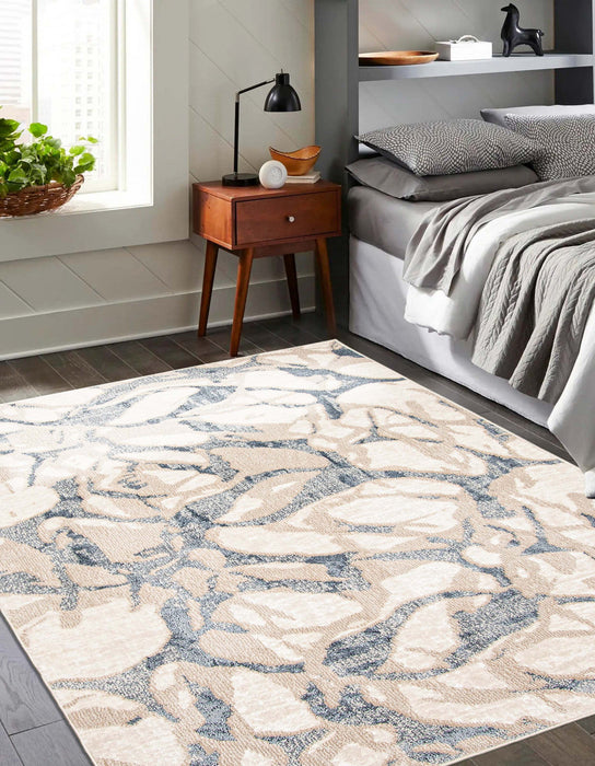 Azalea Ivory Area Rug - 5'0\" X 8'0\"  