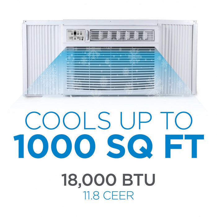 Black+Decker 18,000 BTU Window Or Through The Wall Air Conditioner - BD18WT6 