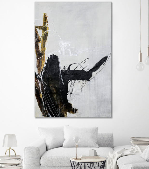 \"Lever Down\" Giant Art 72x48 Wall Art