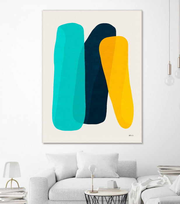 \"Abstract V\" Giant Art 72x54 Wall Art