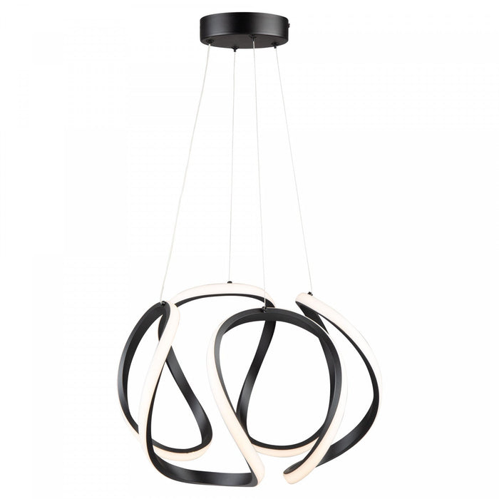 Mira 30 W LED Pendant Black 