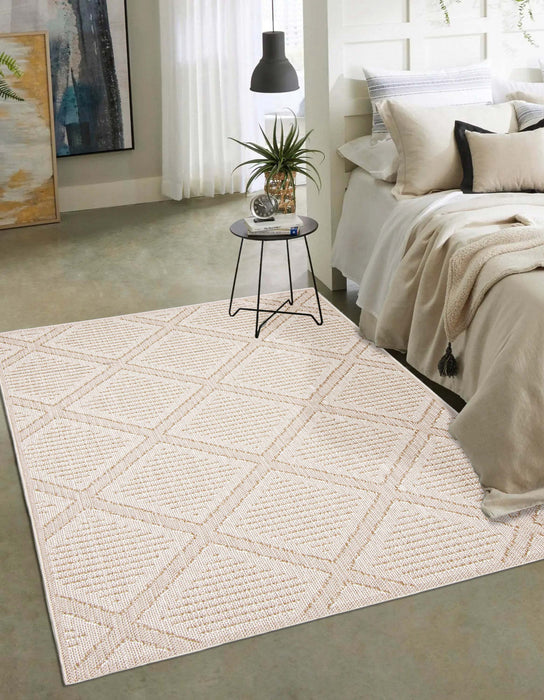 Xantha Taupe Area Rug - 5'0\" x 7'0\"