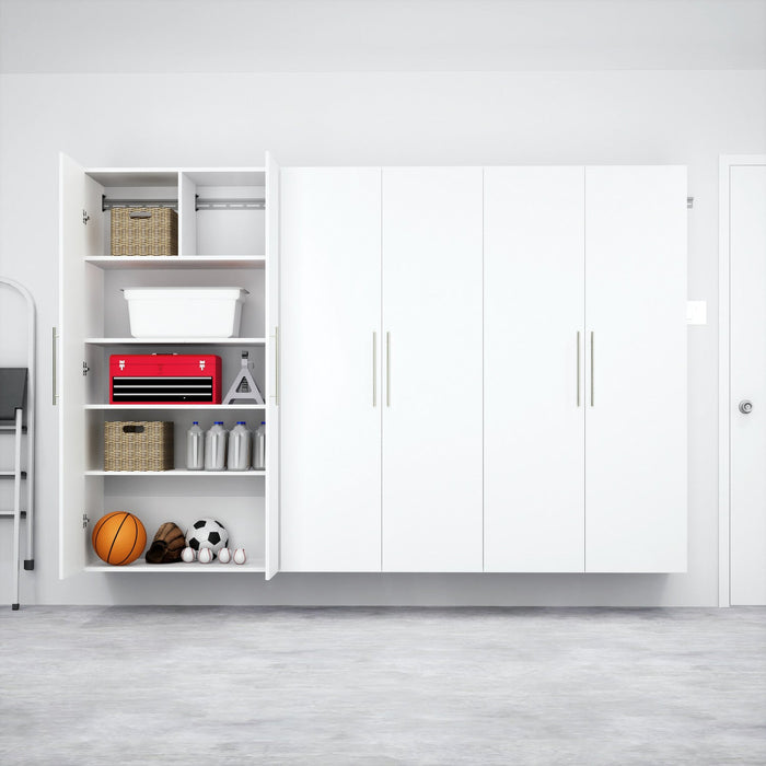 Hangups 108-inch 3-piece Garage Storage Cabinet Set E - White 
