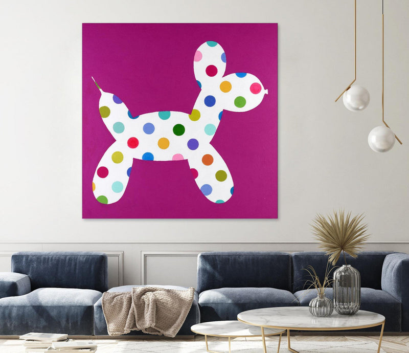 \"Dottie\" Giant Art 54x54 Wall Art