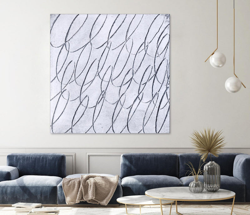 \"Contemplating Style\" Giant Art 54x54 Wall Art