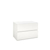 Nordika Storage Nightstand - White 