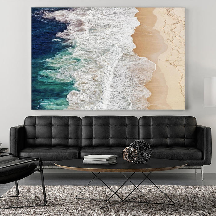 \"Feldtkeller - Where The Ocean Ends\" Giant Art 84x54 Wall Art