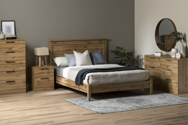 Step One Essential 2-drawer Nightstand - Nordik Oak 