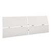 Nordika Queen Panoramic Panel Headboard - White 