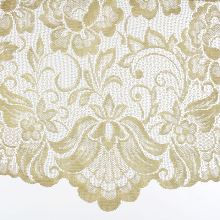 Habitat Limoges Ivory Sheer Rod Pocket Swag Valance Set - 72 x 32
