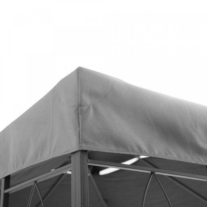 Outsunny 13.1' X 9.8' Gazebo Replacement Canopy 2 Tier Top Uv Cover Pavilion Garden Patio Outdoor, L
