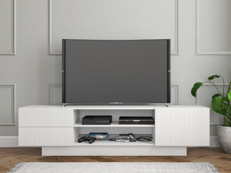 Nordika 72\" TV Stand - White 