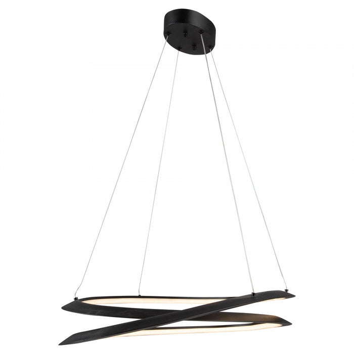Ara 45 W LED Black Pendant 
