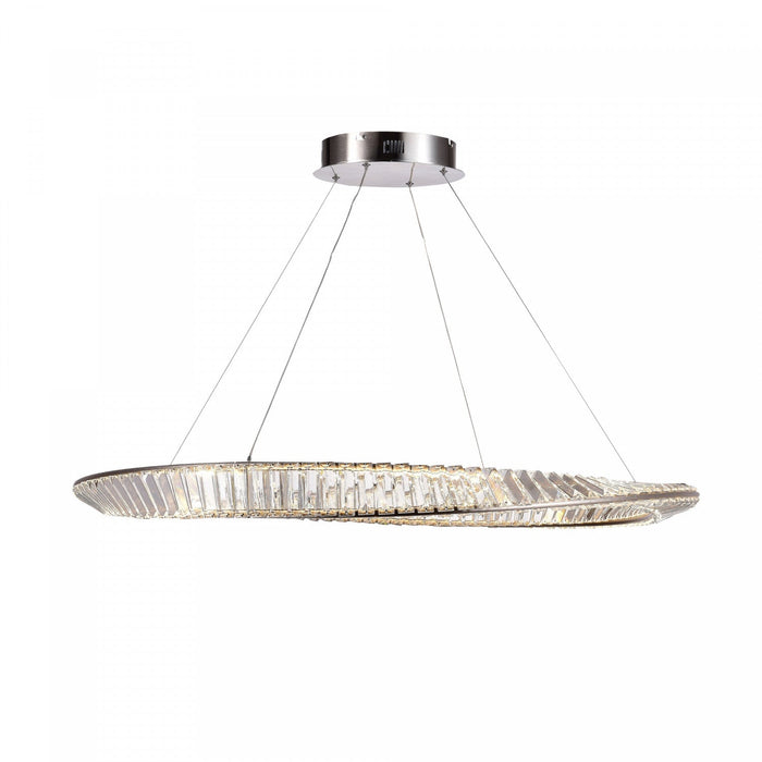Stella 65 W LED Satin Nickel Pendant