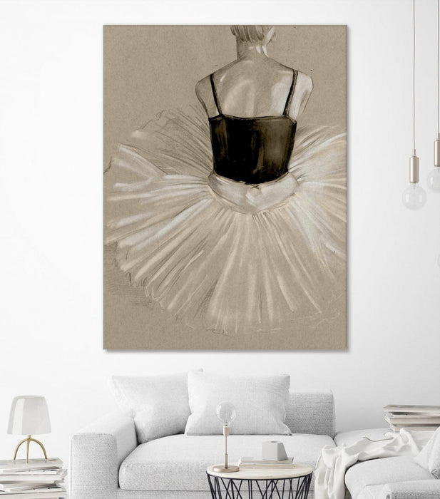 \"Black Leotard Ii\" Giant Art 72x54 Wall Art
