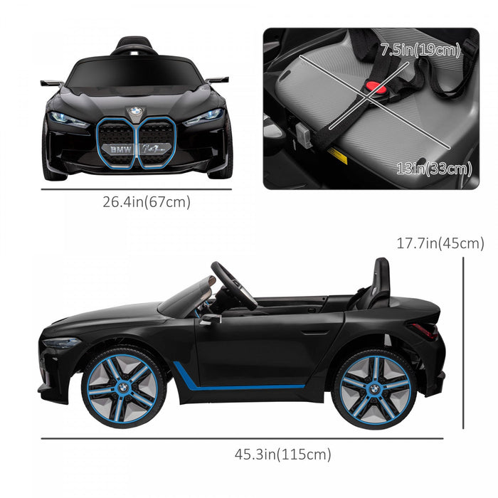 Aosom 12v Electric Powered Ride-On Car With Remote Control, 3.1 Mph Kids Ride-on Toy For Boys And Gi