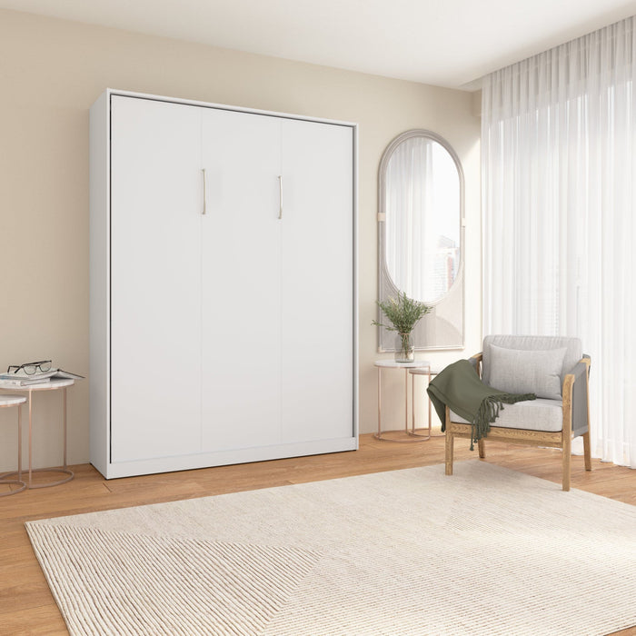 Bestar Claremont Queen Murphy Bed - White
