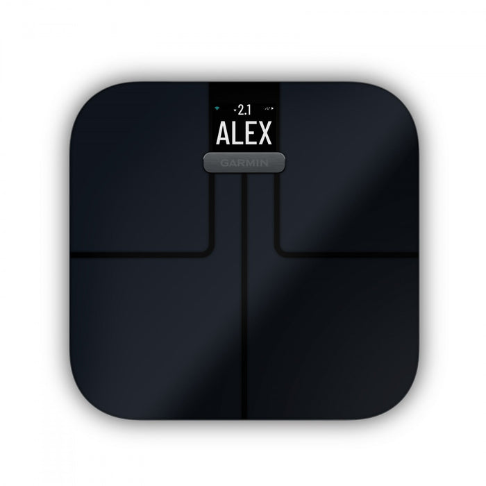 Garmin Index™ S2 Smart Scale - Holistic Health Tracking And With Sleek Design - Black