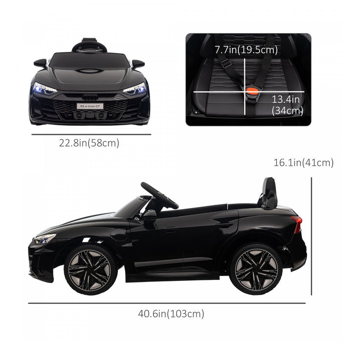 Aosom Electric Powered Ride-On Car With Remote Control, 12v 3.1 Mph Kids Ride-on Toy For Boys And Gi