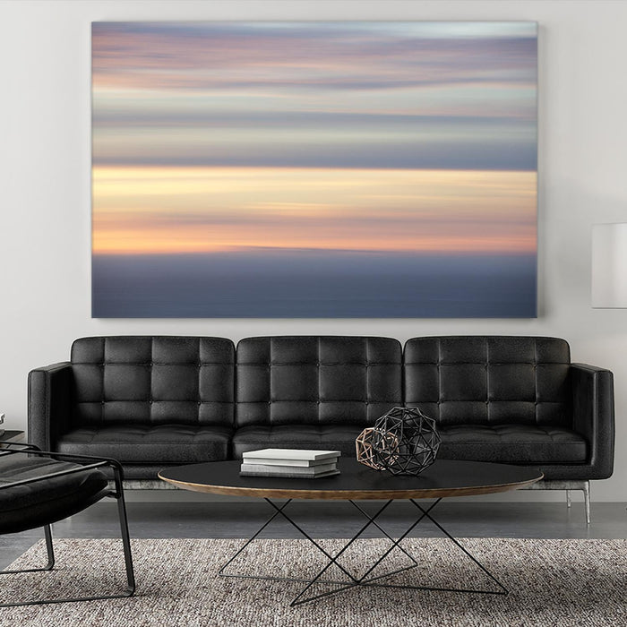\"Ocean Kisses Sky\" Giant Art 72x48 Wall Art