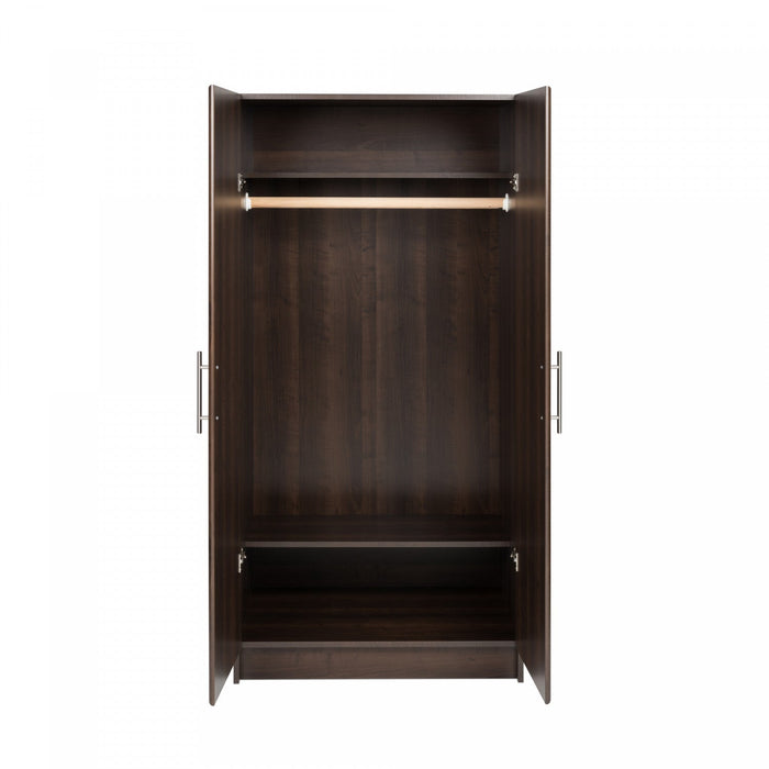 Elite 32\" Wardrobe Cabinet - Espresso