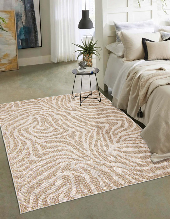 Samia Taupe Area Rug - 8'0\" x 10'0\"