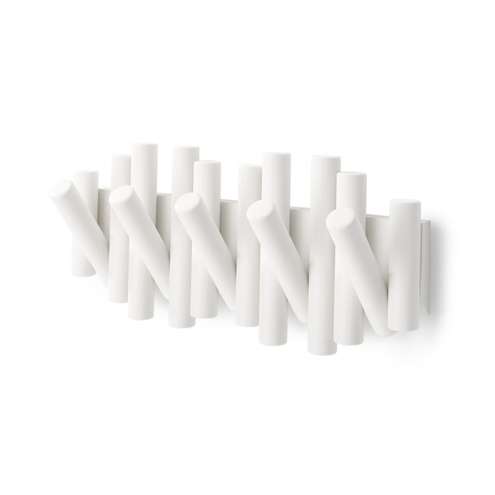 Umbra Picket Rail Wall Hooks - White