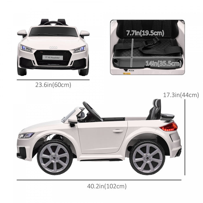 Aosom Officially Licensed Kids Powered Ride-On Car 6v Battery Powered Vehicle Perfect Gift For Kids 