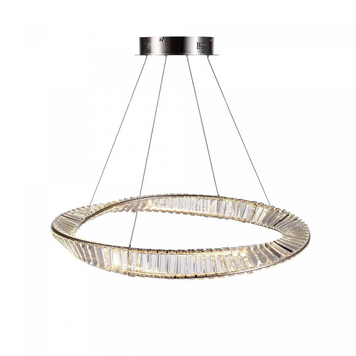 Stella 50 W LED Satin Nickel Pendant
